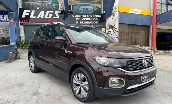 VOLKSWAGEN T-CROSS 1.4 250 TSI TOTAL FLEX HIGHLINE AUTOMÁTICO VOLKSWAGEN T-CROSS 1.4 250 TSI TOTAL FLEX HIGHLINE AUTOMÁTICO